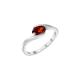 Ring 925/- Sterling Silber rhodiniert Zirkonia