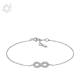 Gliederarmband Infinity