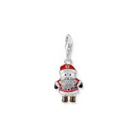 Santa Claus Charm Silber