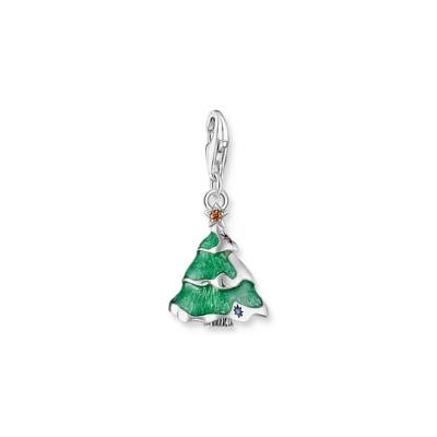 Weihnachtsbaum Charm Silber