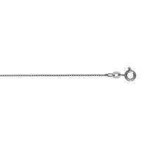 Kette Venezia vierkant 0,90 mm 925/- Silber rhodiniert 42 cm