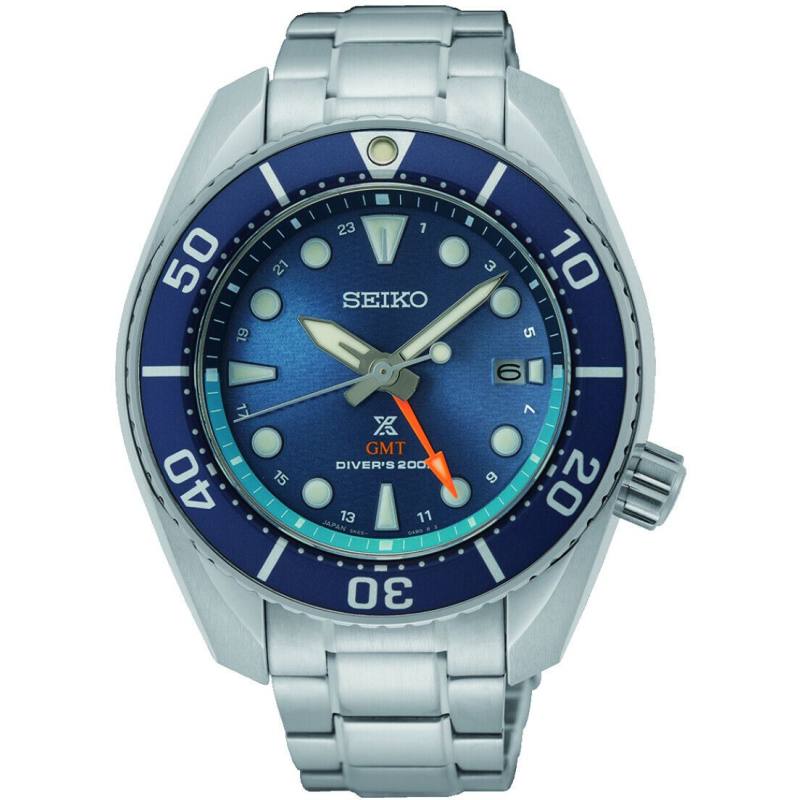 Seiko Prospex Solar GMT Diver s SFK001J1 Uhrenvielfalt 702 00